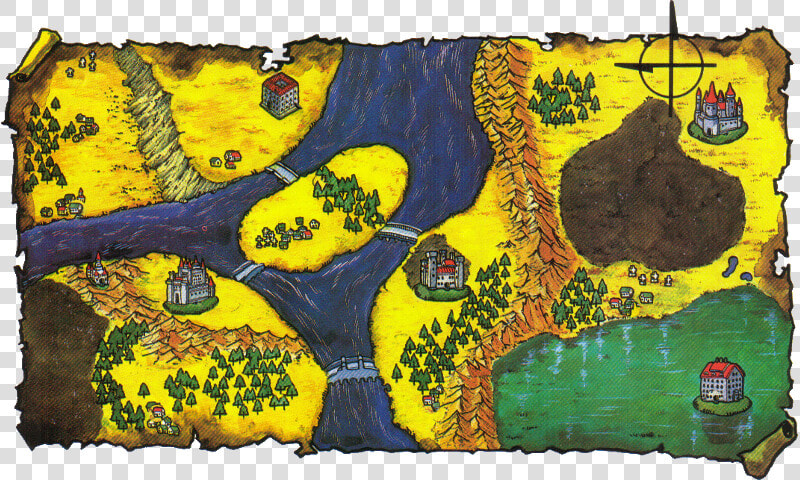 Castlevania Sq World map   Castlevania 2 World Map  HD Png DownloadTransparent PNG