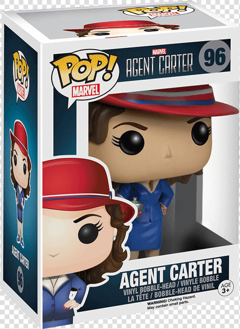 Marvel Agent Carter Pop Figure   Funko Pop Marvel Peggy Carter  HD Png DownloadTransparent PNG