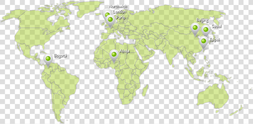 Contacts Inview Technology Ltd Png Blank World Map  Transparent PngTransparent PNG