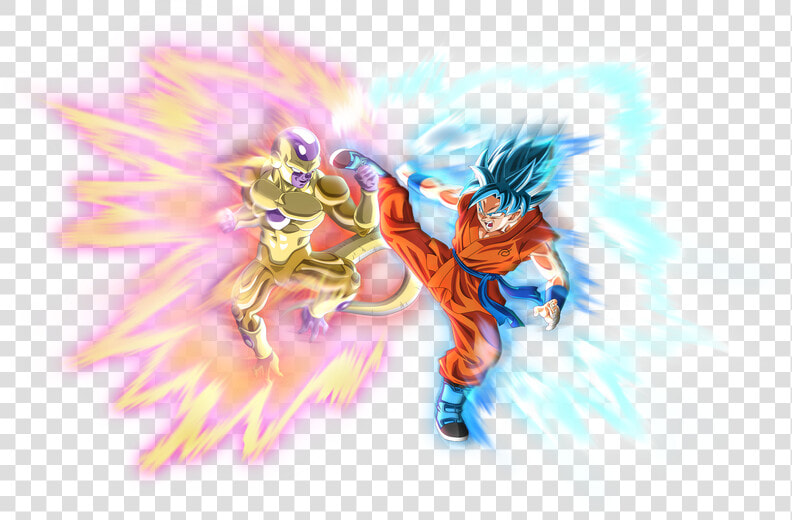 Golden Frieza Vs Ssgss Goku Aura By Rayzorblade189 d8zswya   Dragon Ball 4k Png  Transparent PngTransparent PNG