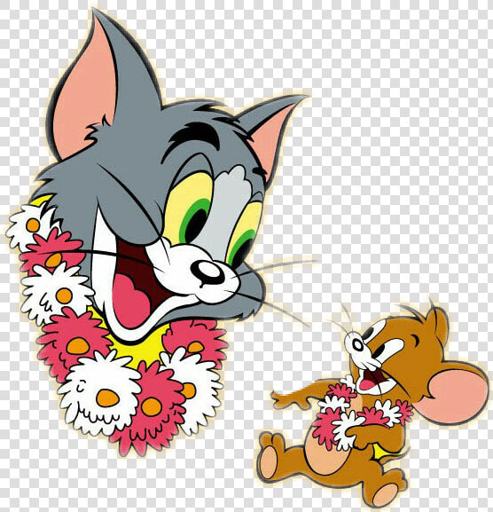 Tomandjerry Cartoons Dessin Drawing Cute Funny Anime   Tom And Jerry Cute  HD Png DownloadTransparent PNG