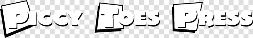 Piggy Toes Press Logo Black And White   Line Art  HD Png DownloadTransparent PNG