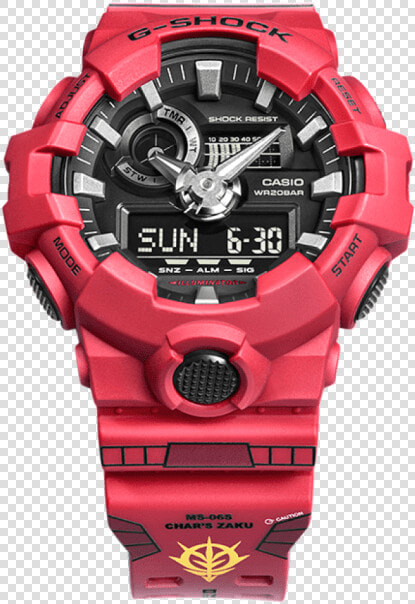 G Shock Ga 700 4aprgd Ms 065 Char amp apos   G Shock Gundam 40th  HD Png DownloadTransparent PNG