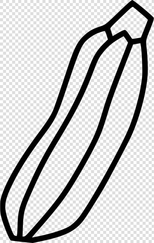 Zucchini Png Black And White  Transparent PngTransparent PNG