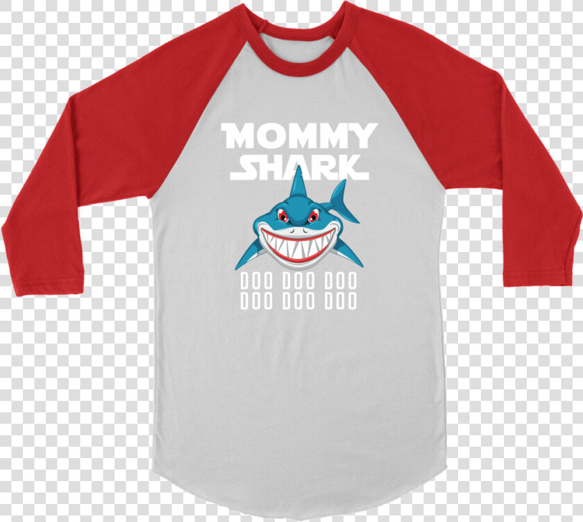 Mommy Shark Women 3 4 Raglan T shirt Mother S Day Gift   Seinfeld Rochelle Rochelle Shirt  HD Png DownloadTransparent PNG