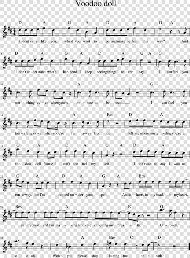 Despacito Trumpet Sheet Music  HD Png DownloadTransparent PNG