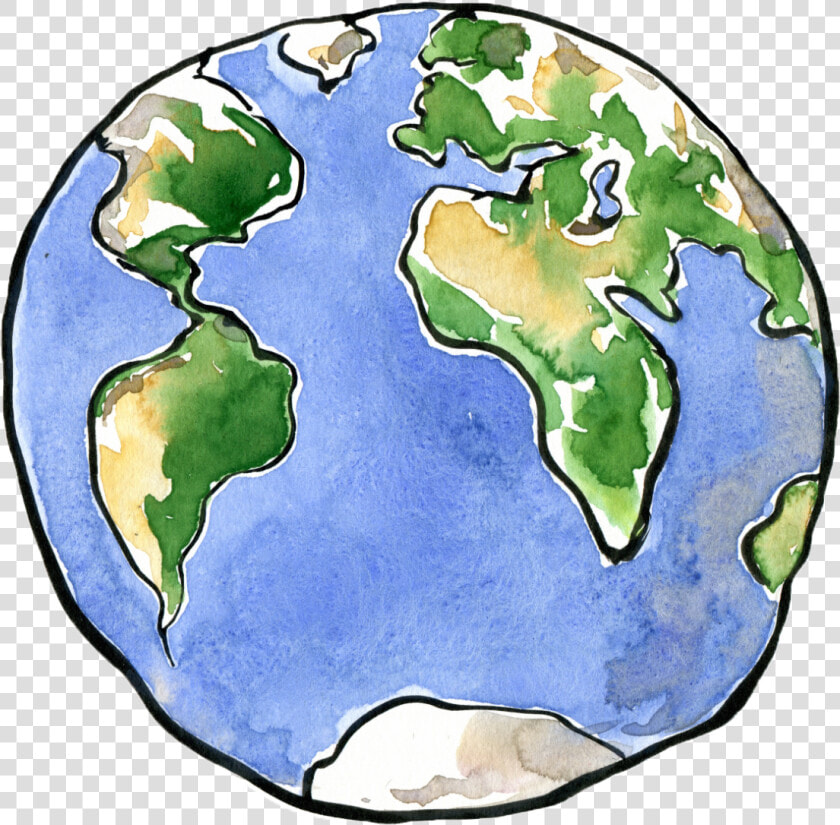 Planet Earth Drawing Cartoon Png Image High Quality   Greta Stickers  Transparent PngTransparent PNG