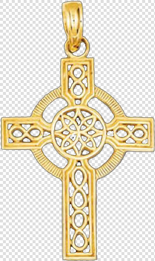 Diamond Cut Celtic Cross Pendant   Cross  HD Png DownloadTransparent PNG