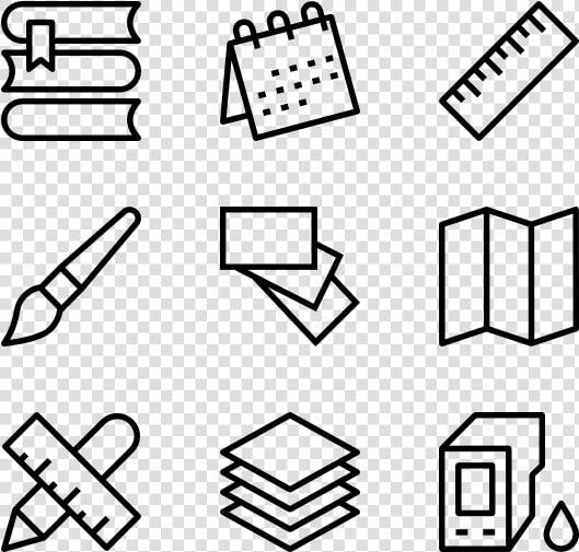 Stationery Icons Png  Transparent PngTransparent PNG