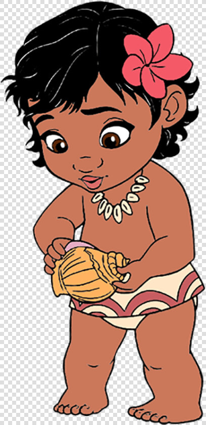 Disney Baby Moana Png Cartoon   Baby Moana Clipart  Transparent PngTransparent PNG