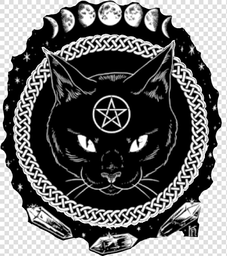  love  people  cat  cats  satanic  blackandwhite  blacknwhite   Nature Wiccan Art  HD Png DownloadTransparent PNG