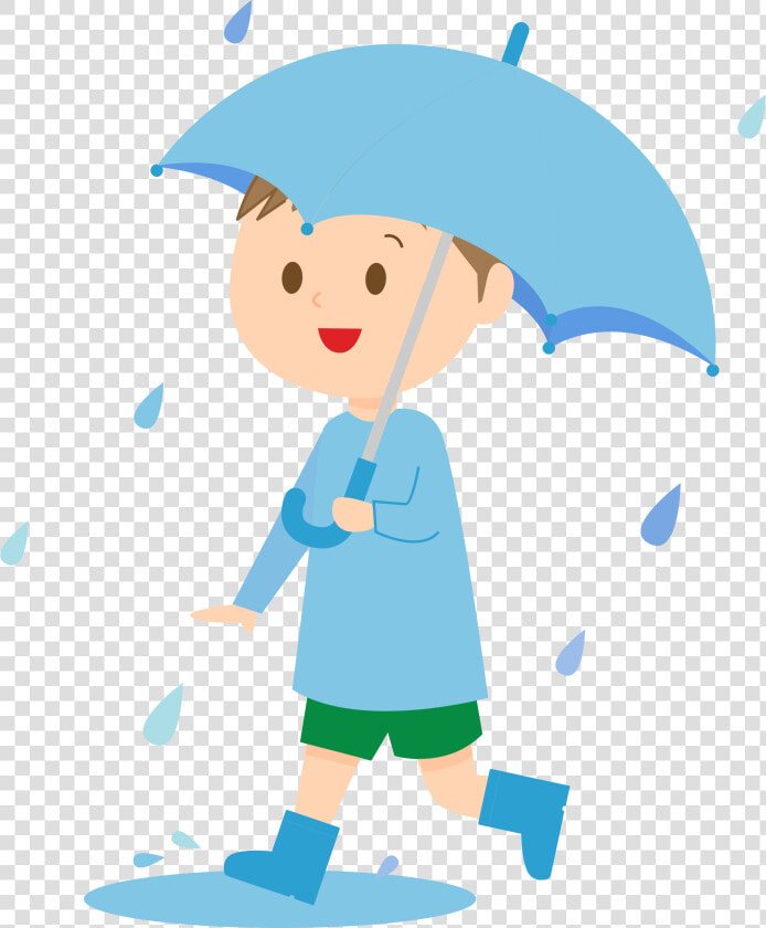 Related For Child With Umbrella Clipart   Boy With Umbrella Clipart  HD Png DownloadTransparent PNG