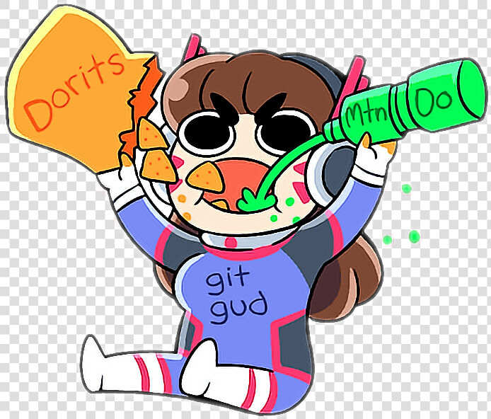 Transparent Overwatch Clipart   D Va Overwatch Gremlin  HD Png DownloadTransparent PNG