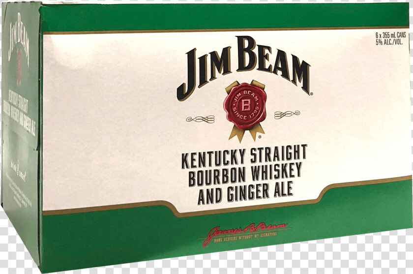 Jim Beam Whiskey And Ginger Ale  HD Png DownloadTransparent PNG