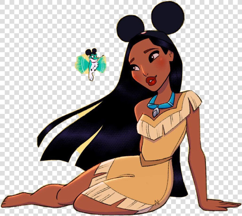  pocahontas  disney  cute  cartoon  drawing  ❤️ Xxx freetoedit   Pocahontas Disney Princess  HD Png DownloadTransparent PNG