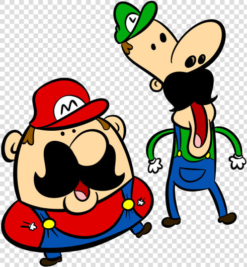 Marios   Cartoon  HD Png DownloadTransparent PNG