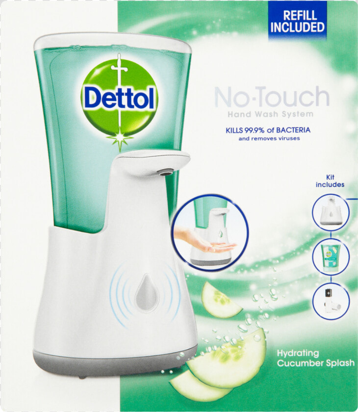 Dettol No touch Antibacterial Hand Wash   Dettol No Touch Hand Wash System Asda  HD Png DownloadTransparent PNG