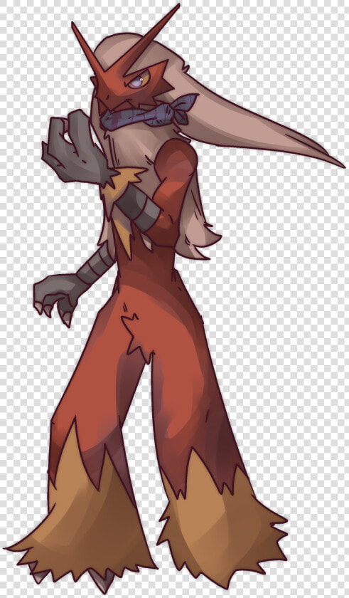 Mammal Fictional Character Mythical Creature Cartoon   Blaziken Art  HD Png DownloadTransparent PNG