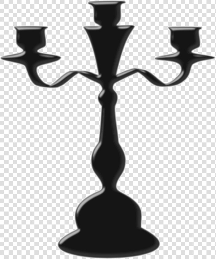 Clipart   Candle Holder Clipart Black And White  HD Png DownloadTransparent PNG