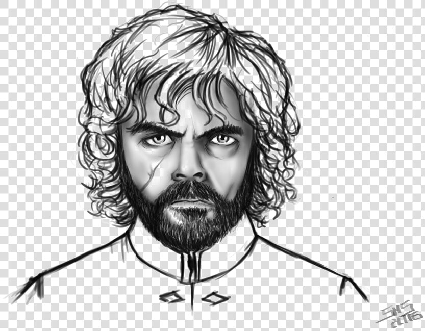 Tyrion Lannister Transparent Image   Sketch  HD Png DownloadTransparent PNG