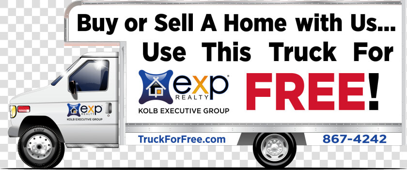 Exp Realty Tucson Moving Truck   Exp Realty  HD Png DownloadTransparent PNG