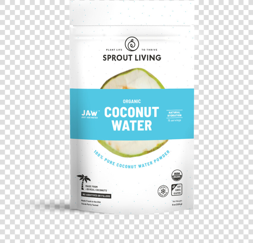 Organic Coconut Powder Living Sprouts  HD Png DownloadTransparent PNG