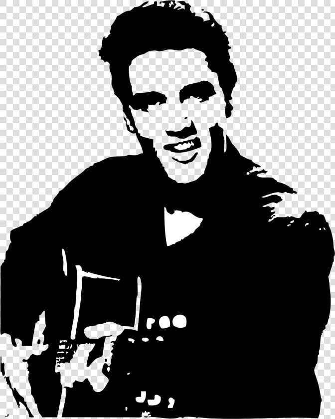 Elvis Presley Jailhouse Rock Portrait   Elvis Presley Sticker  HD Png DownloadTransparent PNG