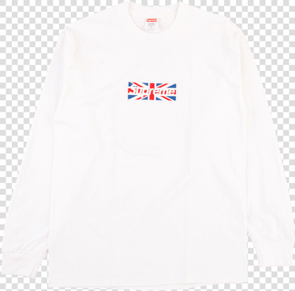 Supreme Sticker   Png Download   Long sleeved T shirt  Transparent PngTransparent PNG