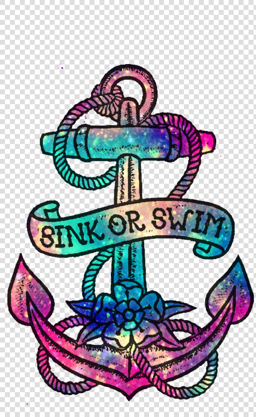  cute  girly  anchor  quotes  sayings  inspirational   Purple Anchor Quotes  HD Png DownloadTransparent PNG