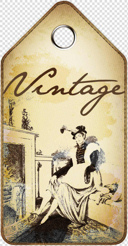 Vintage Tag Scrapbook  HD Png DownloadTransparent PNG