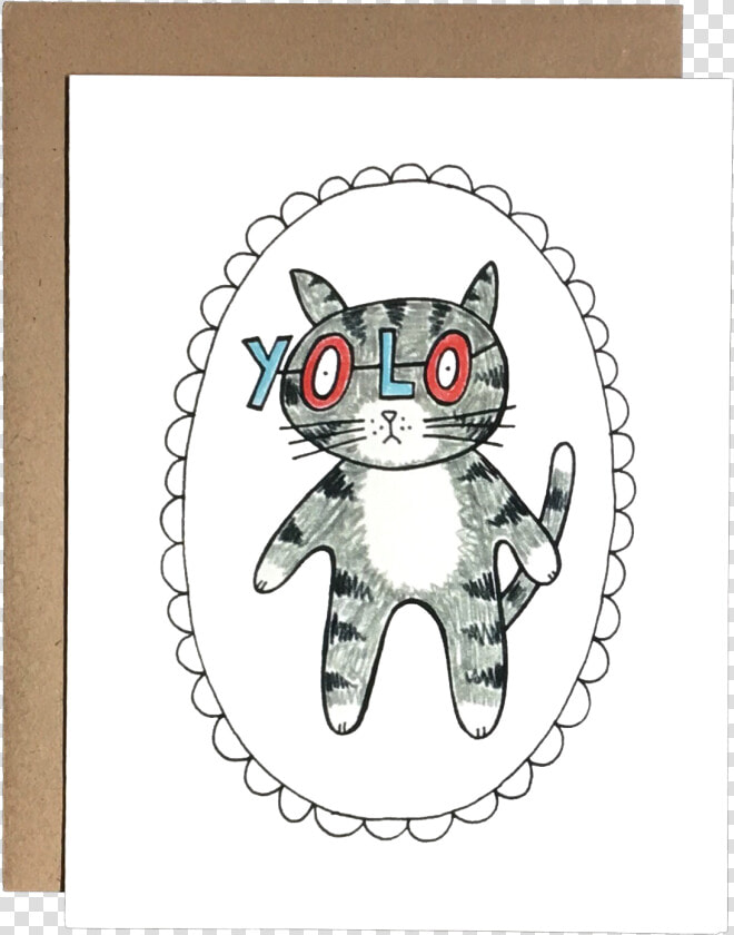 Yolo Cat   Cartoon  HD Png DownloadTransparent PNG