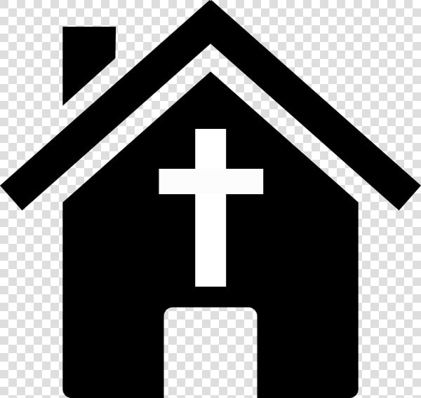 4 Church House Clip Art   House Clipart Black  HD Png DownloadTransparent PNG