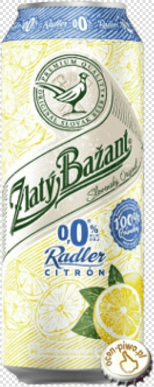 Zlaty Bazant Nealko Radler Citron   Zlaty Bazant Radler Png  Transparent PngTransparent PNG