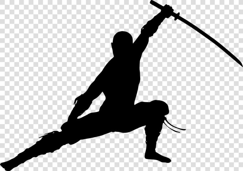 Silhouette Ninja Warrior   Transparent Ninja Silhouette  HD Png DownloadTransparent PNG