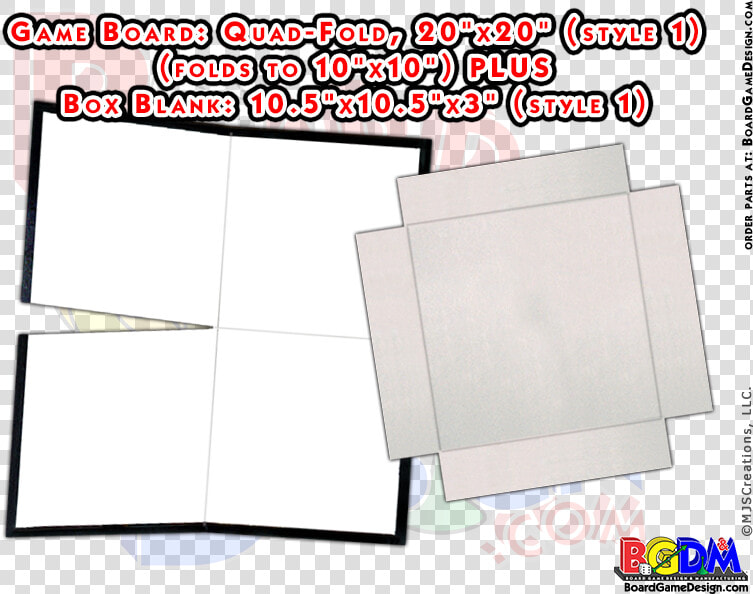 Blank Game Boards And Blank Boxes   Make A Foldable Board Game Base  HD Png DownloadTransparent PNG