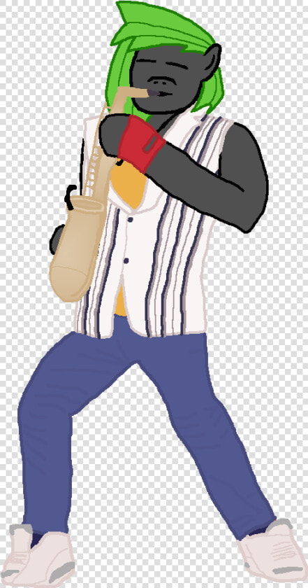 Nico Epic Sax Guy By Dekujunge d7ls9vt   Cartoon  HD Png DownloadTransparent PNG