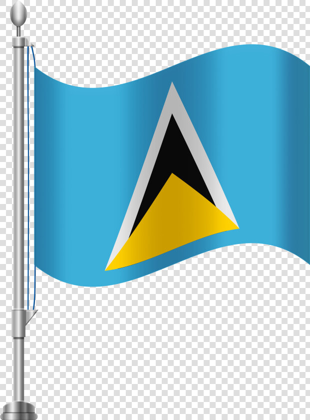 St Lucia Flag Png Clip Art Transparent Png   Png Download   Transparent St Lucia Flag  Png DownloadTransparent PNG