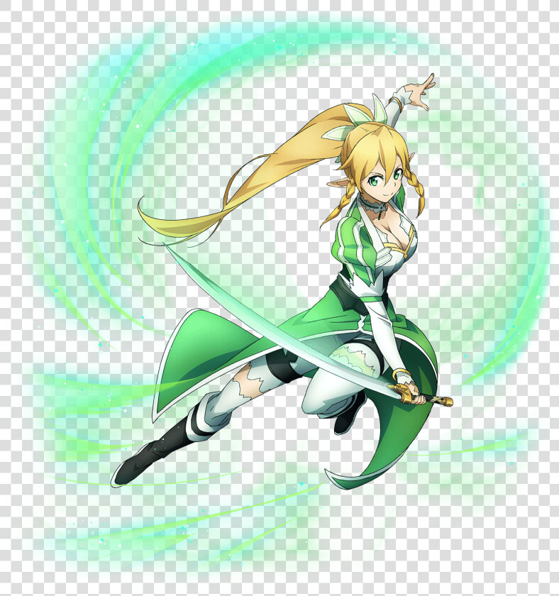 Leafanew   Sword Art Online Leafa Png  Transparent PngTransparent PNG