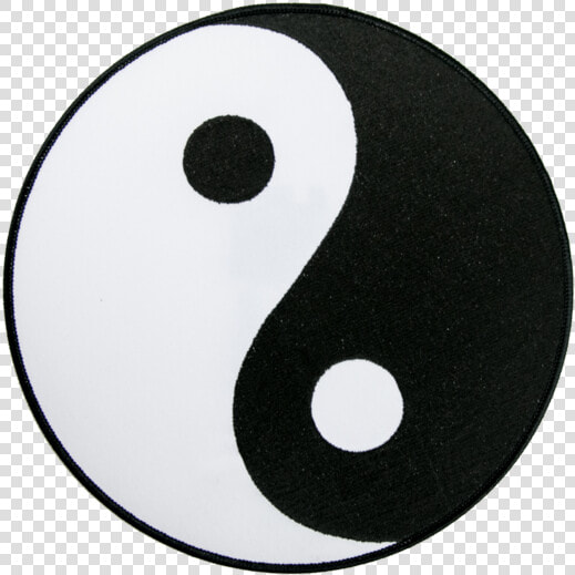 1363 Yin Yang Patch 8   Circle  HD Png DownloadTransparent PNG