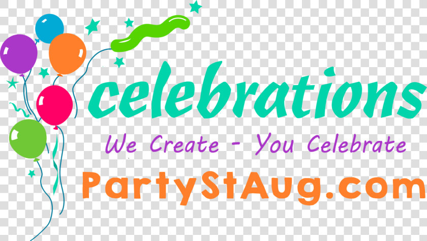 Shop Party Supplies   Text Celebrations Png  Transparent PngTransparent PNG