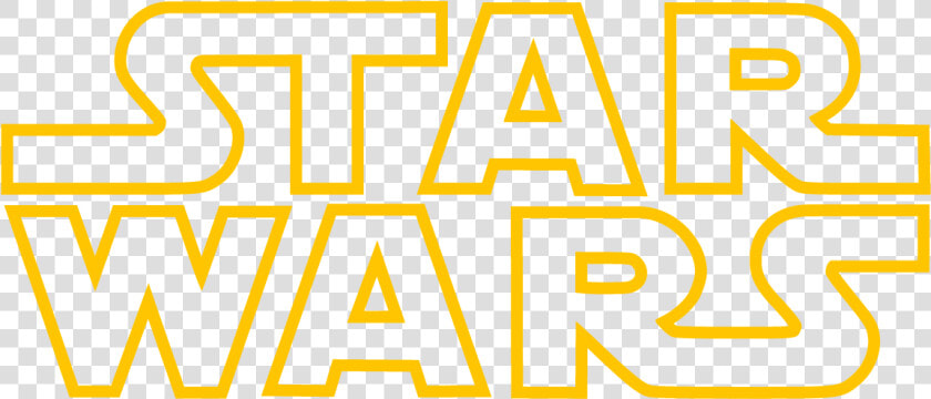 Star Wars Outline Logo Vector   Star Wars Outline Logo  HD Png DownloadTransparent PNG