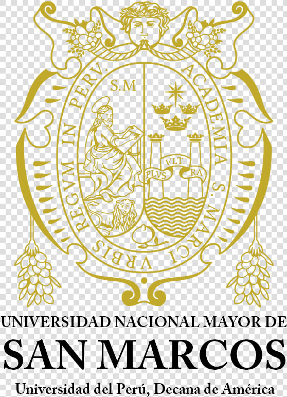 Unmsm Escudo Xvi xxi Transparente Nombre Vertical  HD Png DownloadTransparent PNG