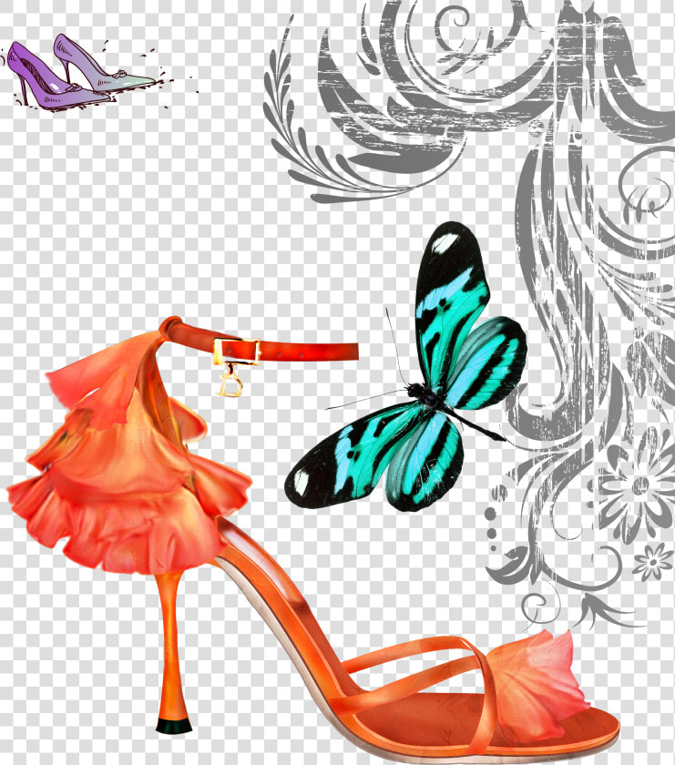 Transparent Heel Clipart   High heeled Shoe  HD Png DownloadTransparent PNG