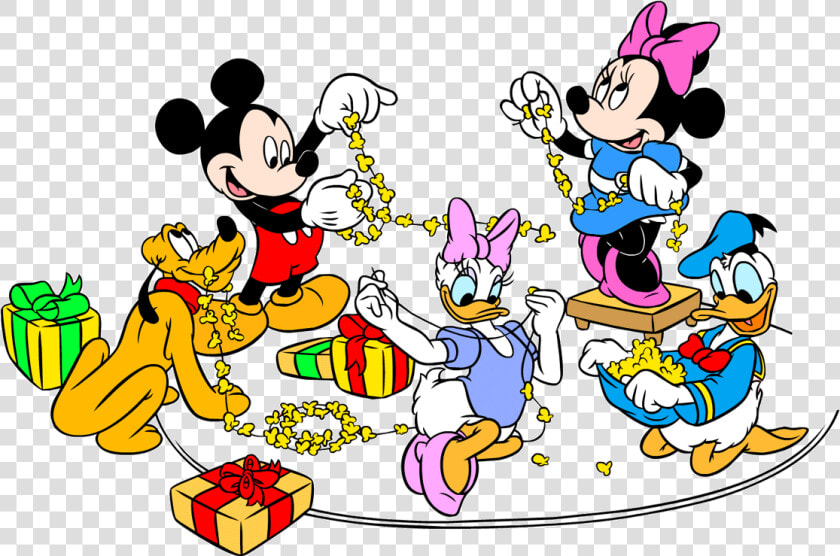 Disney World Clipart Free Clipart Images   Minnie Mouse Mickey Mouse Daisy Duck Donald Duck  HD Png DownloadTransparent PNG