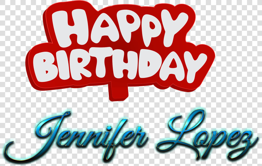 Jennifer Lopez Happy Birthday Name Logo   Calligraphy  HD Png DownloadTransparent PNG