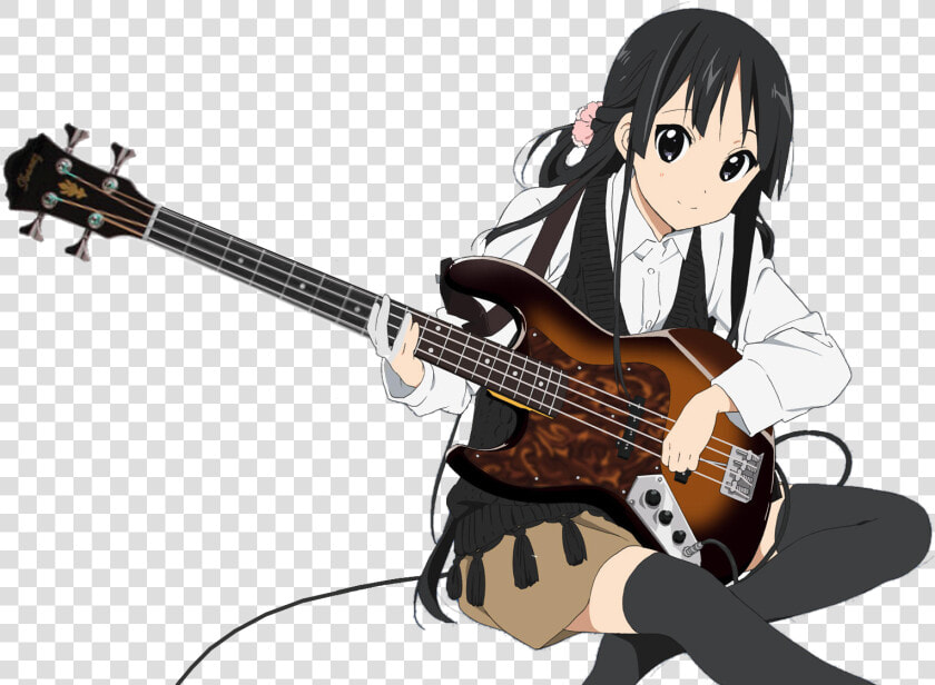 Mio Akiyama Bass Guitar  HD Png DownloadTransparent PNG