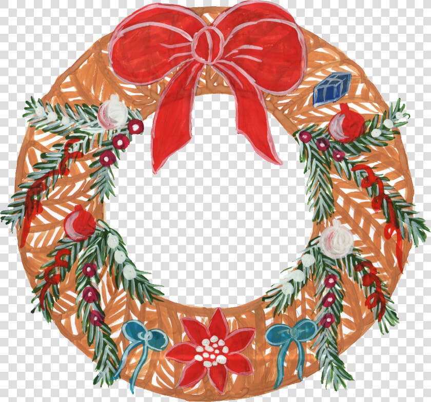 Free Download   Wreath   Christmas Corner Wreath Transparent  HD Png DownloadTransparent PNG