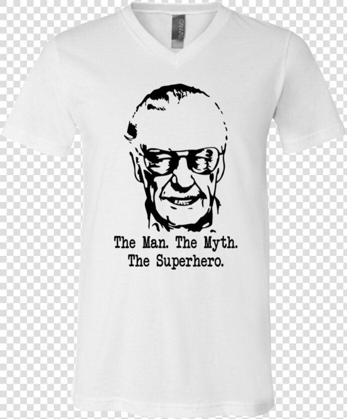 Stan Lee Face The Man The Myth The Superhero Shirt  HD Png DownloadTransparent PNG