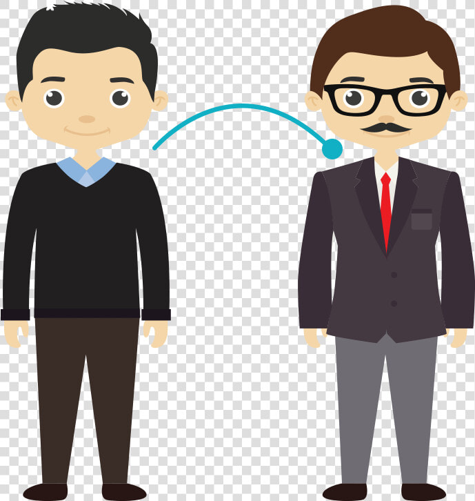 Career Counselor India   Office Man Cartoon Png  Transparent PngTransparent PNG