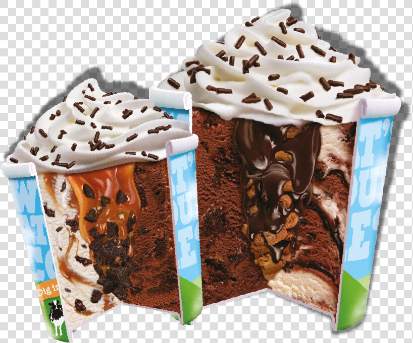 Ben  amp  Jerry S Cookie Core Sundae   Gelato  HD Png DownloadTransparent PNG